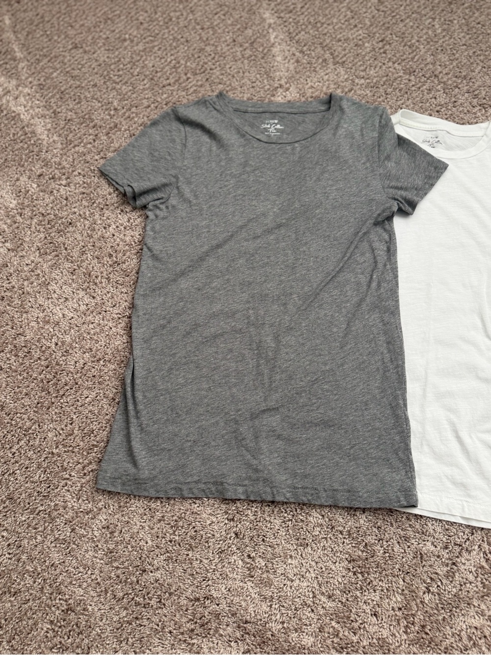 J. Crew Slub Cotton Tee set of 5 - Picture 5 of 7